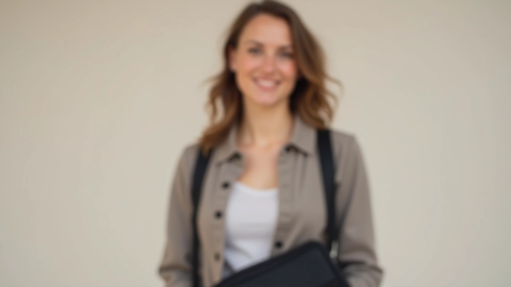 Team member portrait, professional headshot, smiling expression, studio background